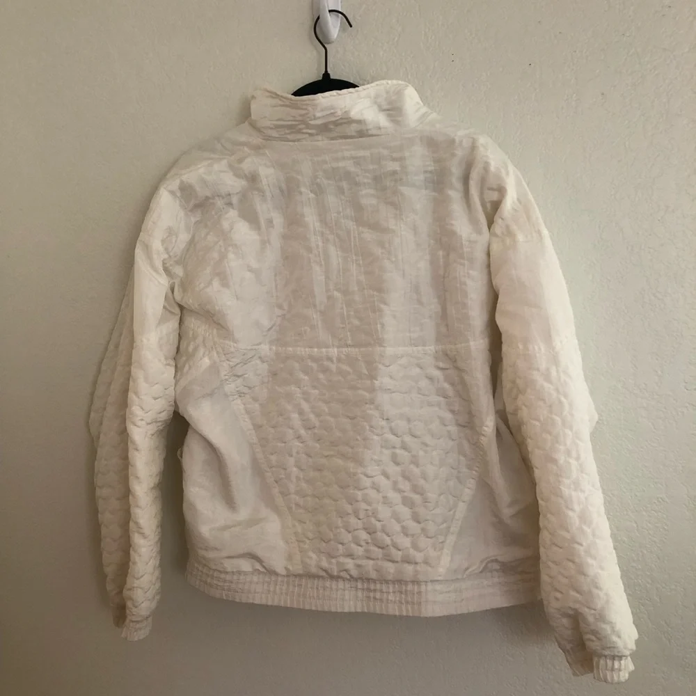 Le Croq Sportif Vintage Windbreaker White Medium - Picture 4 of 6